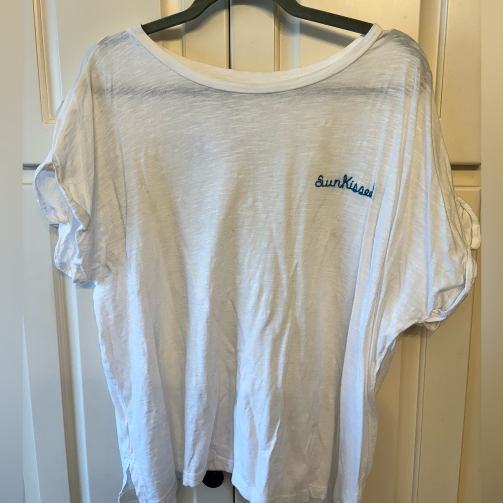 Loft Beach Sunkissed Embroidered Tee